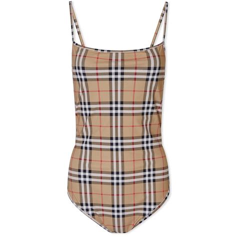 badeanzug burberry|farfetch burberry swimsuit.